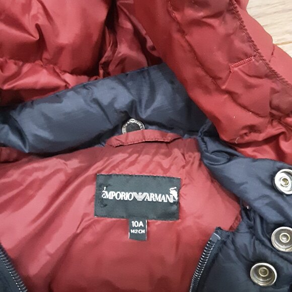 Emporio Armani boys down puffer - Picture 3 of 3